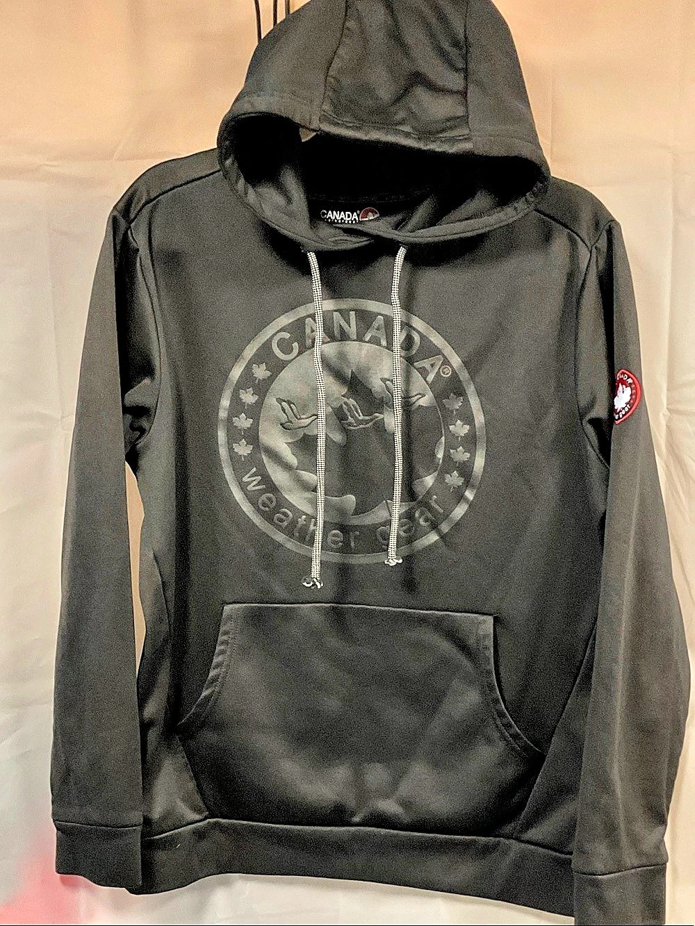 Canada Goose Black Hoodie Size Small